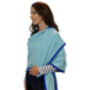 Personalised Royal Blue 100% Cashmere Wrap Gift Boxed, thumbnail 7 of 8