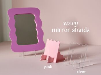 Wiggle Wavy Mini Mirror, 9 of 11