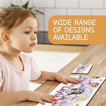 Children's Monster Personalised Monster Placemat Set, 2 of 4