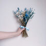 Mini Blue Daisy Dried Flower Arrangement, thumbnail 3 of 6