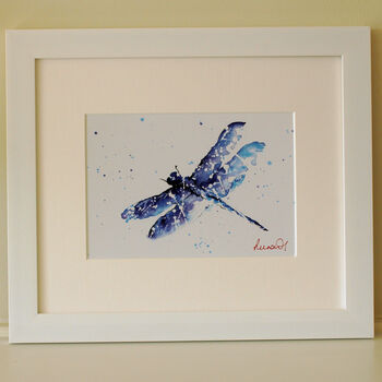 Dragonfly Print, Purple Dragonfly, 2 of 2