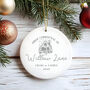 New Home Personalised Christmas Tree Bauble, thumbnail 1 of 4
