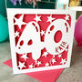 Personalised Balloon 40th Birthday Card, thumbnail 1 of 4