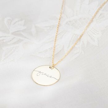 Large Esme Personalised Name Necklace, 5 of 10