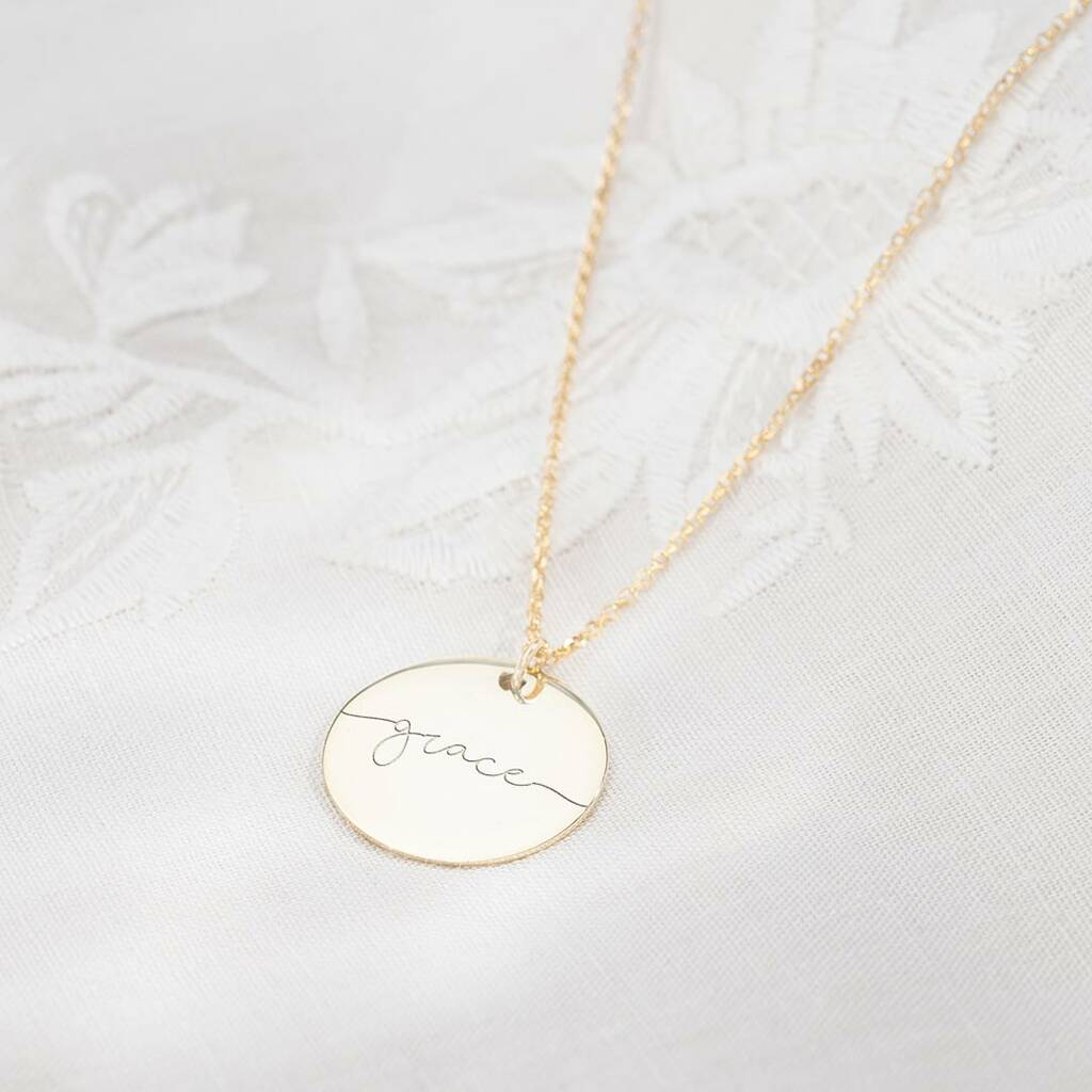 Large Esme Personalised Name Necklace By Bloom Boutique ...