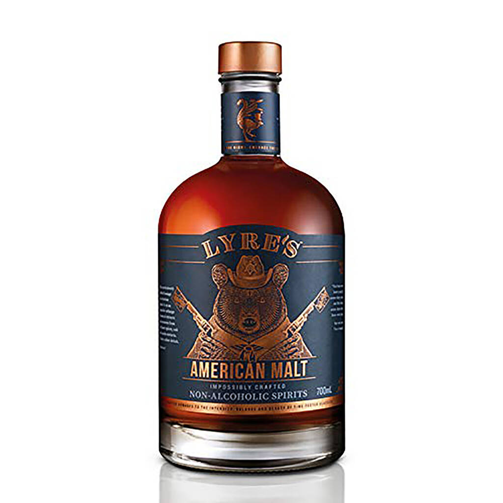 Lyre's American Malt Non Alcoholic Bourbon Style, 1 of 4