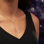 Constellation Zodiac Necklace With Star Charm, thumbnail 7 of 11