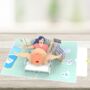 Birthing Mum 3D Pop Up Funny Baby Card, thumbnail 6 of 8
