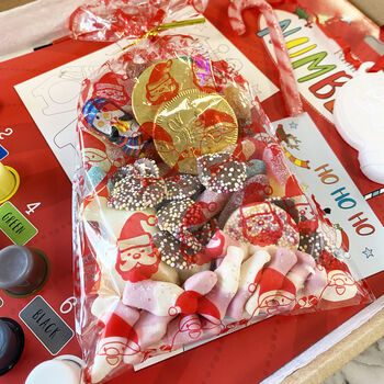 Christmas Letterbox Sweet And Activity Box Gift, 7 of 9