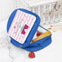 Personalised Circus Themed Blue Lunch Bag, thumbnail 8 of 10