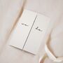 Minimal Gatefold Wedding Invitations, thumbnail 2 of 5