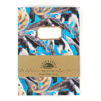 Colony Of Anteaters Print Notebook, 3 of 8