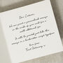 Personalised Congratulations On Your New Baby Card, thumbnail 2 of 2