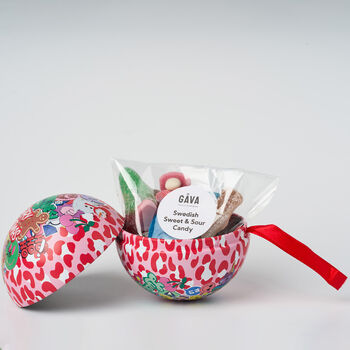 Bauble In Swedish Design Filled With Swedish Candy, 10 of 12