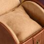 Personalised Luxury Tan Leather Travel Watch Box, thumbnail 3 of 6