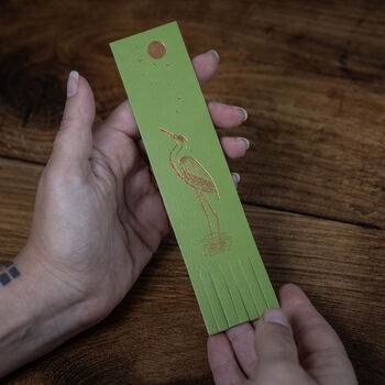 Heron Bookmark, 3 of 11