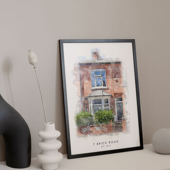 Personalised Home Portrait Wall Art, 2 of 11