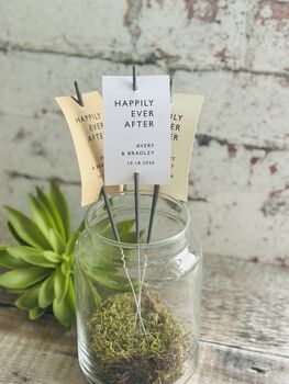 Wedding Favour Sparkler Tags Personalised Set Of 10, 5 of 5