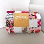 Personalised Patchwork Memory Blanket Baby 1st Birthday, thumbnail 3 of 12