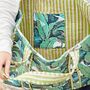 Reversible Banana Leaf Print Quilted Cotton Tote Bag, thumbnail 3 of 3