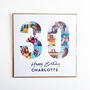 Personalised 30th Birthday Photo Collage Card, thumbnail 6 of 8