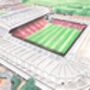 Bristol City Fc Ashton Gate Stadium Art Print, thumbnail 2 of 3