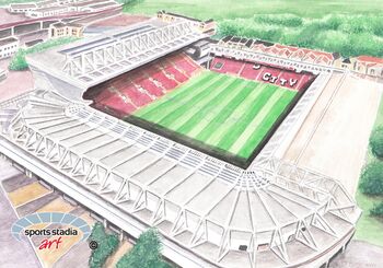 Bristol City Fc Ashton Gate Stadium Art Print, 2 of 3