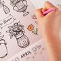 2026 Colouring Calendar | Doodle In, Creative Fun, thumbnail 5 of 8