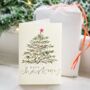 Christmas Tree With Gold Foil Cards, thumbnail 1 of 4