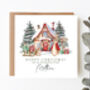Personalised Christmas Scene Card, thumbnail 2 of 3