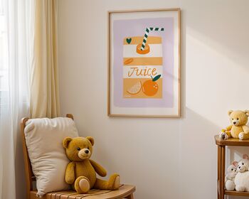 Orange Juice Art Print, 6 of 9