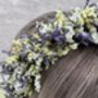 Dried Flower Purple Crown, thumbnail 6 of 7