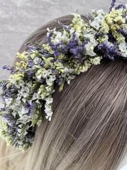 Dried Flower Purple Crown, 6 of 7