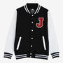 Varsity Baseball Jacket Personalised With College Letter J, thumbnail 2 of 2