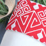 Personalised Red And White Christmas Stocking, thumbnail 3 of 5