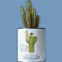 Personalised Percy Pricklebum. Grow Your Own Cacti Kit, thumbnail 2 of 6