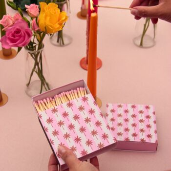 Palm Tree Stripe Matches, 2 of 5