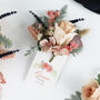 Floral Pocket Square Wedding Flowers, thumbnail 5 of 12