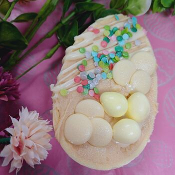 White Chocolate Cookie Dough Easter Egg Gift, 2 of 2