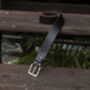 Handmade Men's English Leather Dark Brown Belt 35mm Wide, thumbnail 9 of 9