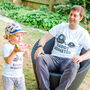 Personalised Monster Daddy And Me Top / T Shirt Set, thumbnail 1 of 5