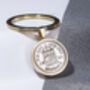 1941 85th Birthday Sixpence Coin Keyring Gift, thumbnail 2 of 6