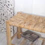 Wooden Hallway Bench With Shelving, thumbnail 5 of 5