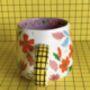 'Absolutely No Idea' Floral Ceramic Cup, thumbnail 3 of 5