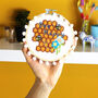 Bee Happy Cross Stitch Kit, thumbnail 9 of 9