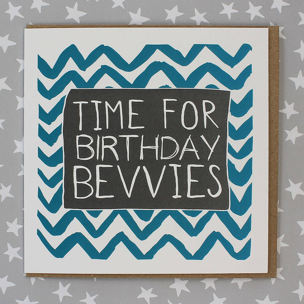 Cheers To A Great Birthday By Molly Mae® | notonthehighstreet.com