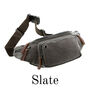 Personalised Belt Bag In Classic Coffee Canvas, thumbnail 5 of 6