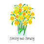 'Spring Has Sprung' Card, thumbnail 3 of 4