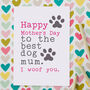 Mother's Day Card From The Dog, thumbnail 1 of 2