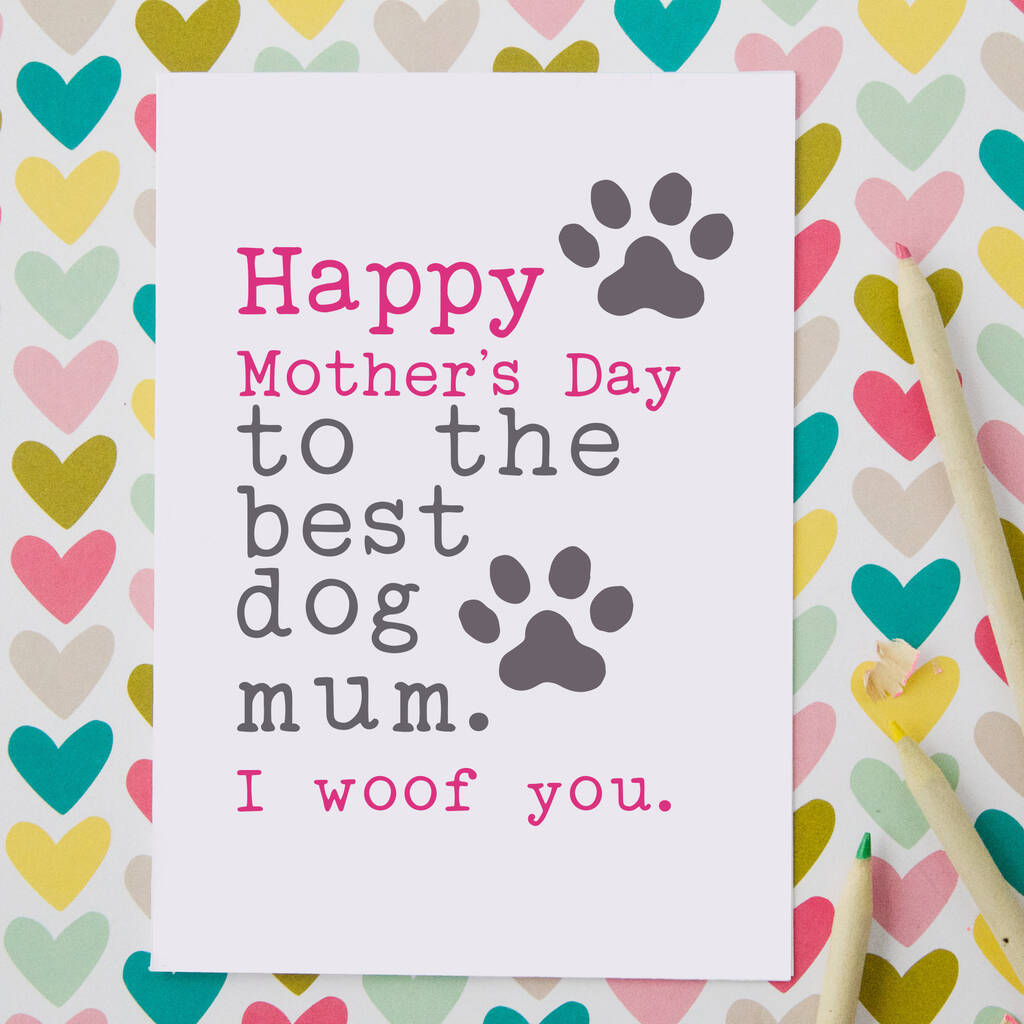 Mother's Day Card From The Dog, 1 of 2